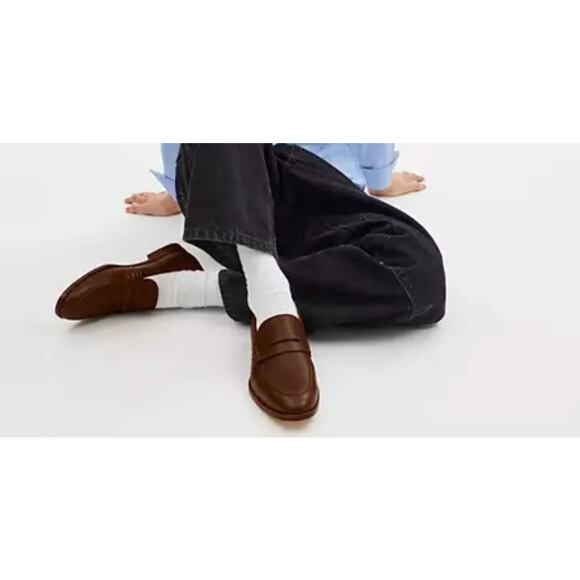 Coach Men's Declan Loafer Saddle Brown Size 10 NIB Smooth Leather Upper Timeless - Picture 2 of 13